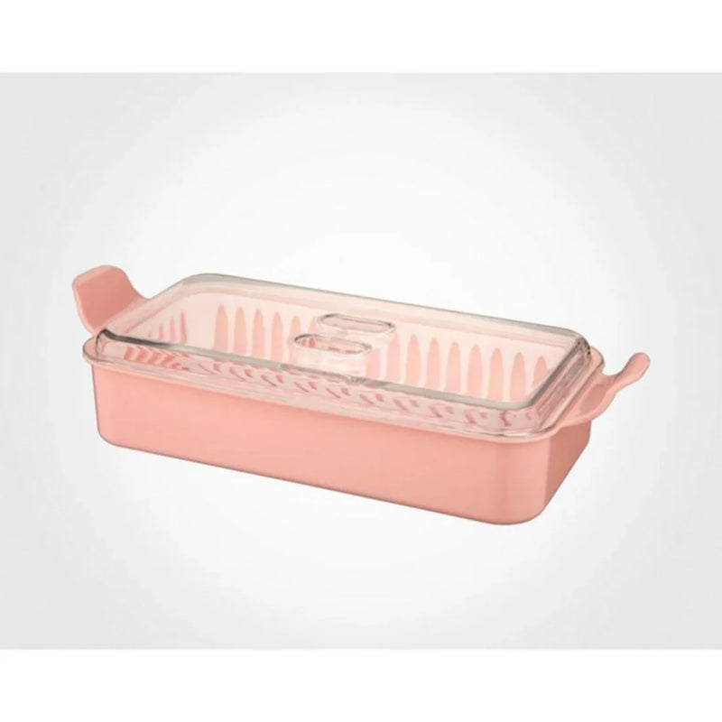 Cutlery Box with Lid and Drain - Image 3