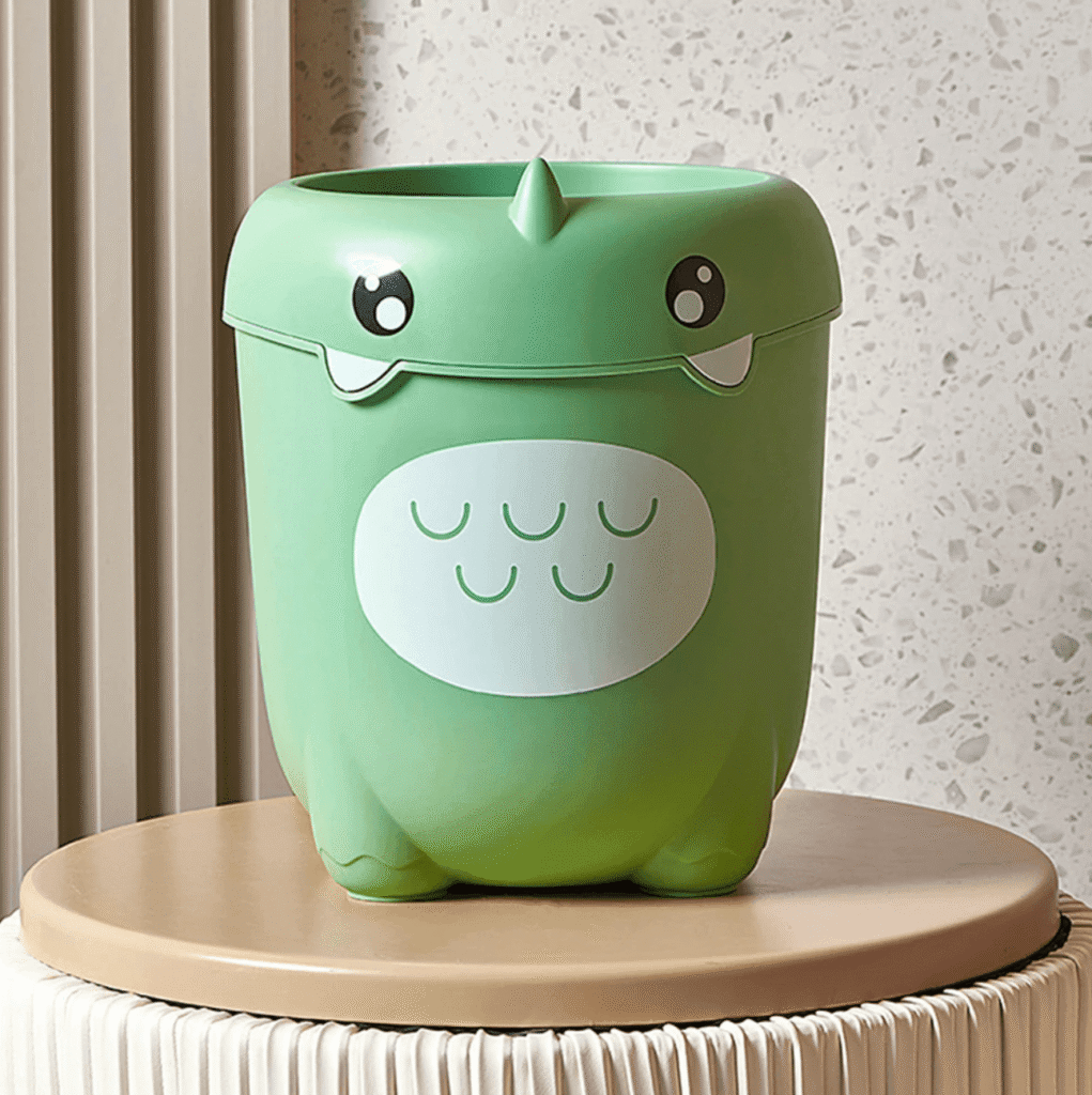Dinosaur Trash Bin