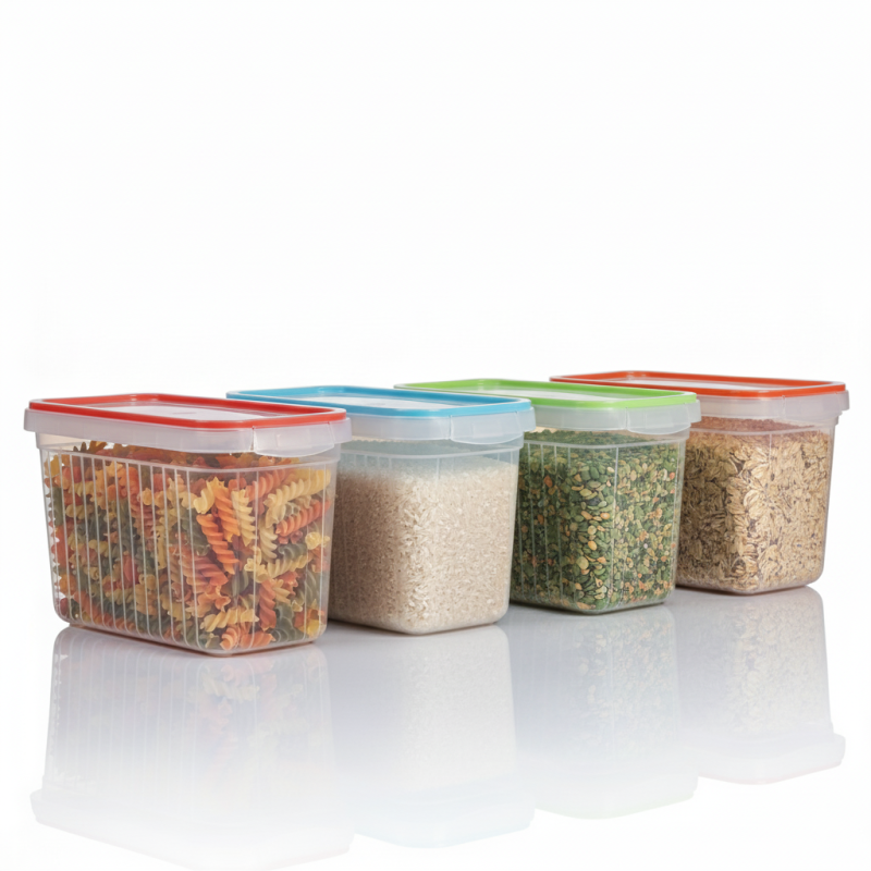 Food Storage Container 1 pcs Box 5 Ltr Plastic Airtight with Lid - Image 2