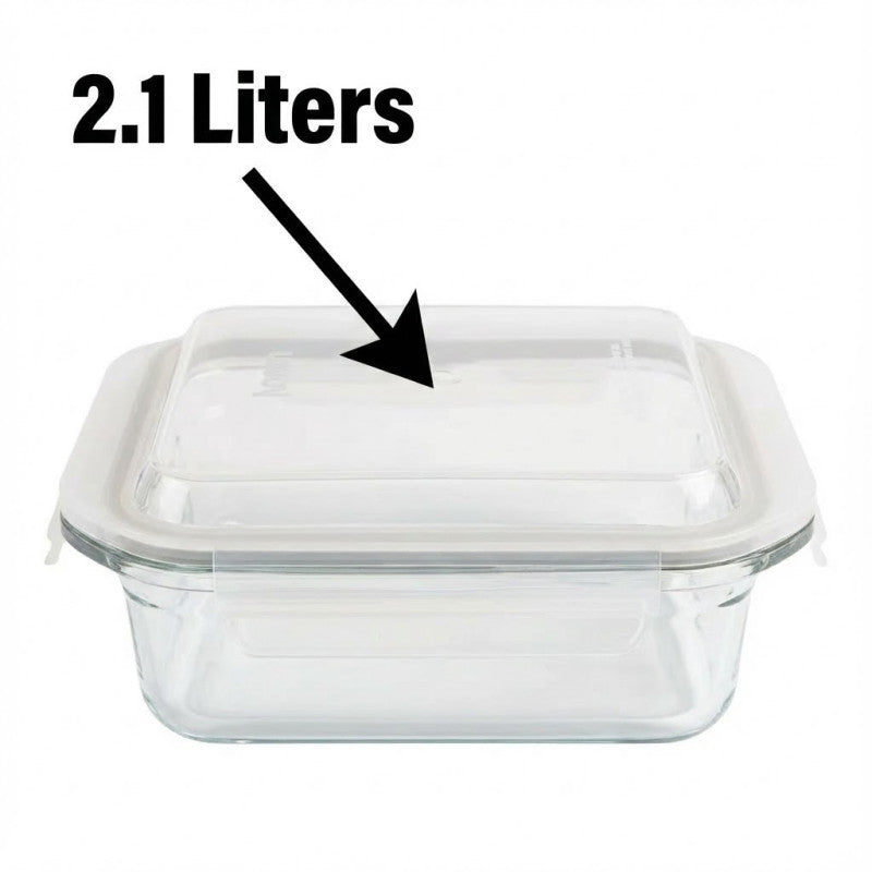 2.1 Liters Glass Container - Image 2