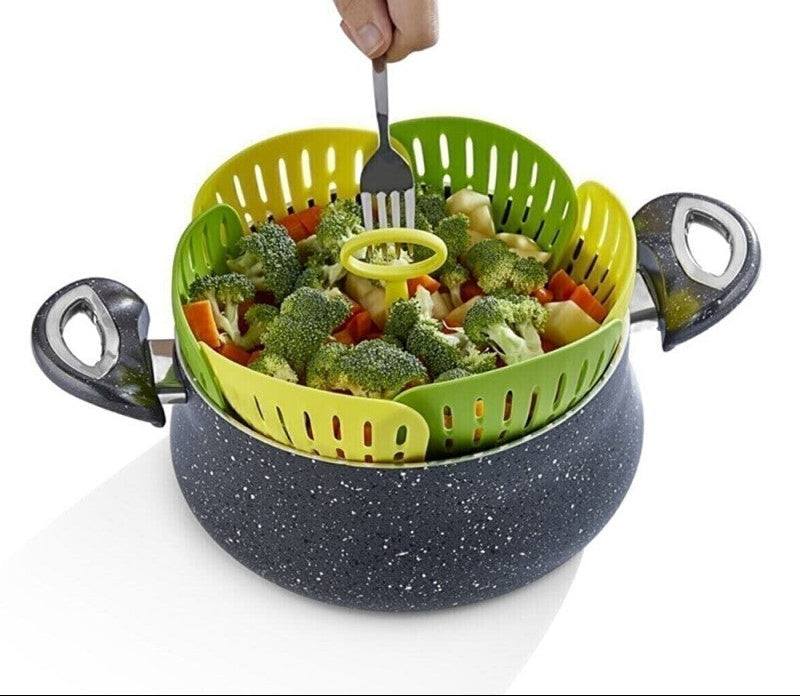 Foldable Steamer Cooking Basket - Image 4